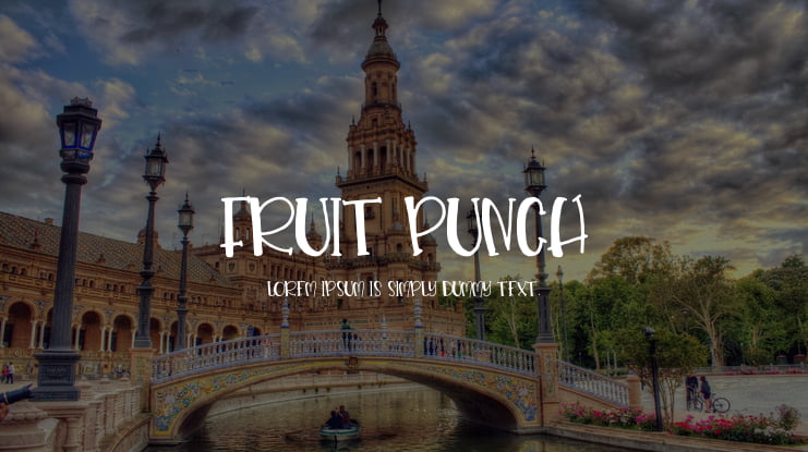 Fruit Punch Font