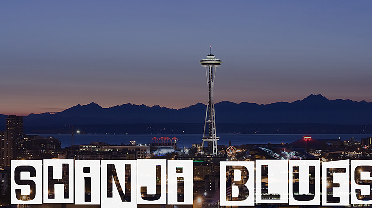Shinji Blues Font