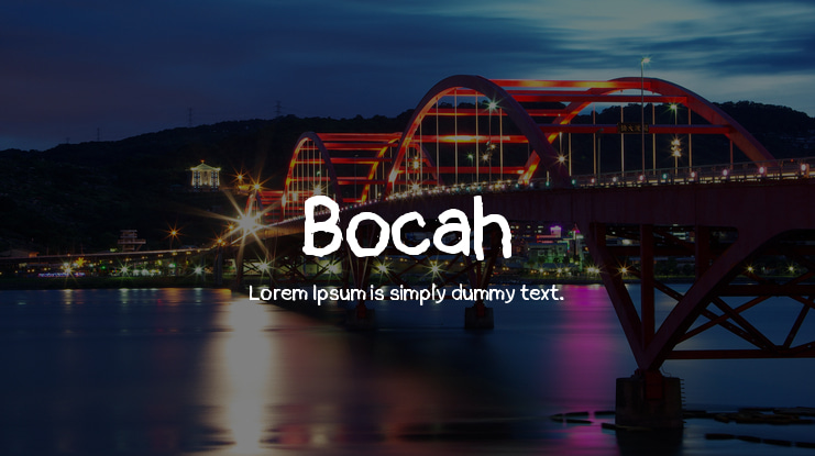Bocah Font