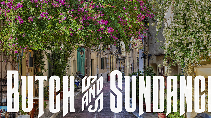 Butch & Sundance Font Family