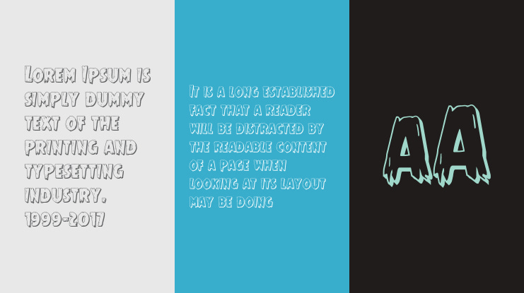 Mrs. Monster 3D Font Family