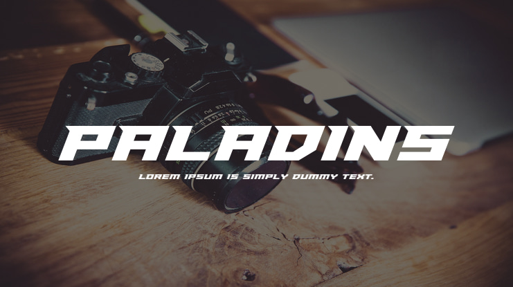 Paladins Font Family