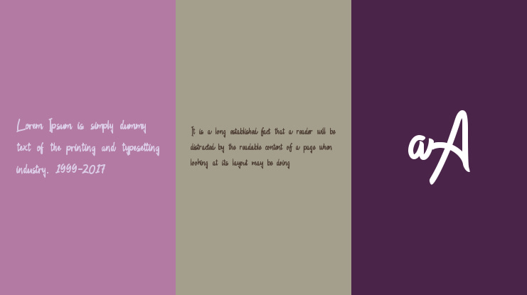 Chagack Personal Use Font