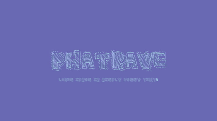 PhatRave Font