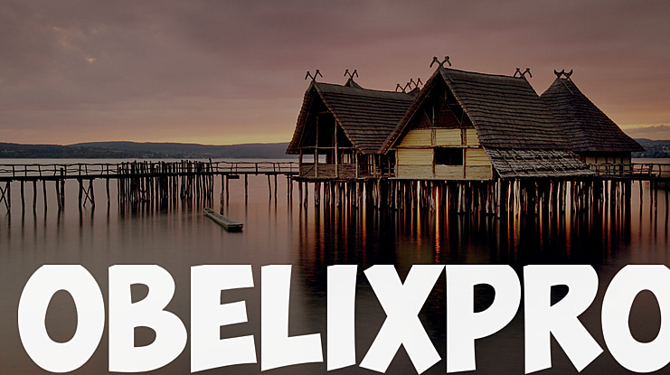 ObelixPro Font