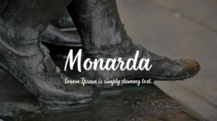 Monarda Font
