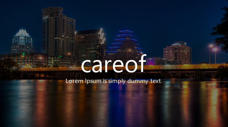 careof Font