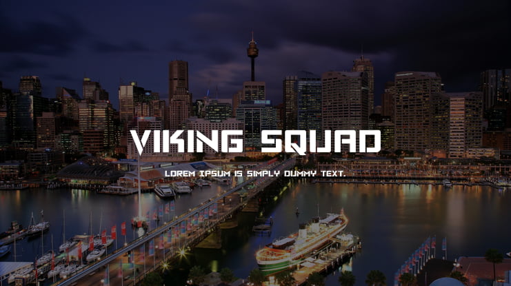 Viking Squad Font Family