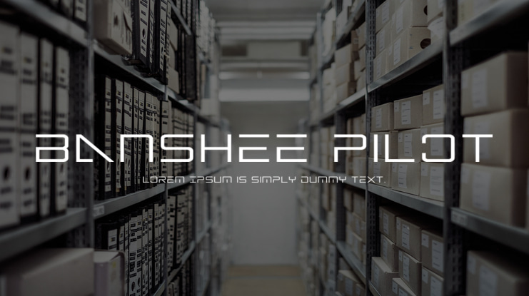 Banshee Pilot Font Family