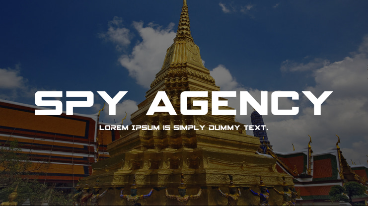 Spy Agency Font Family