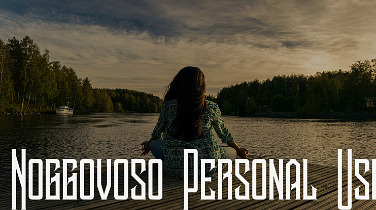 Noggovoso Personal Use Font