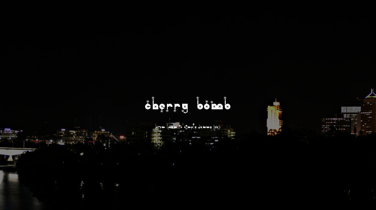 Cherry Bomb Font