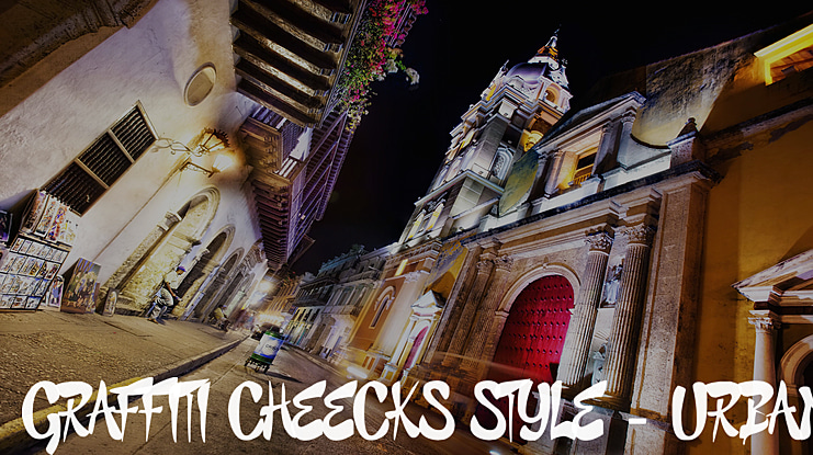GRAFFITI CHEECKS STYLE - URBAN Font
