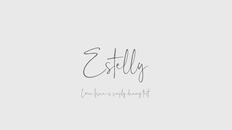 Estelly Font