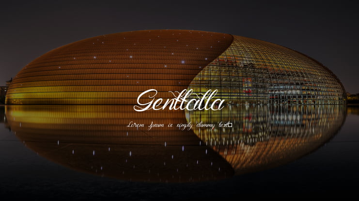 Genttalla Font