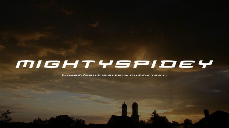mightyspidey Font