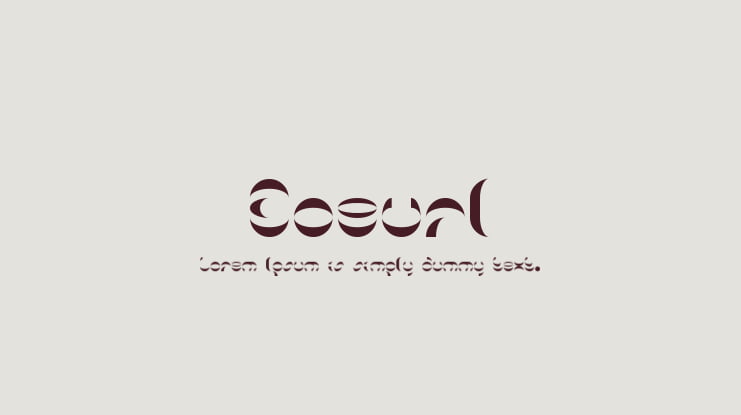 Coeurl Font