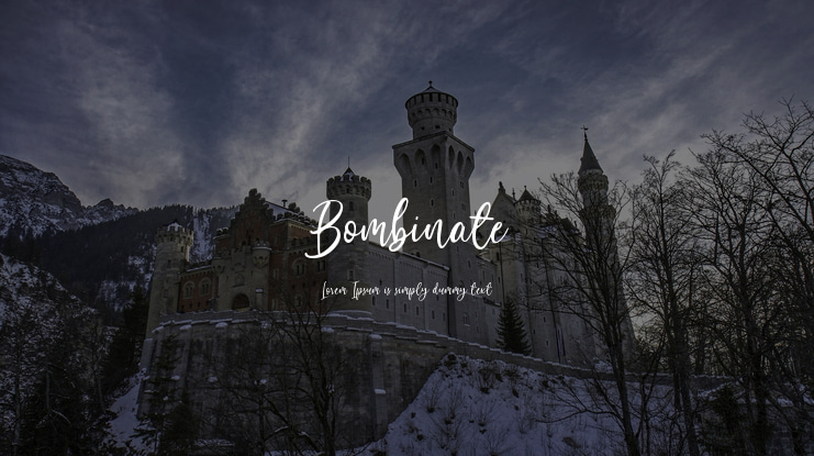 Bombinate Font