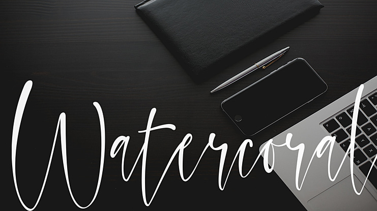 Watercoral Font