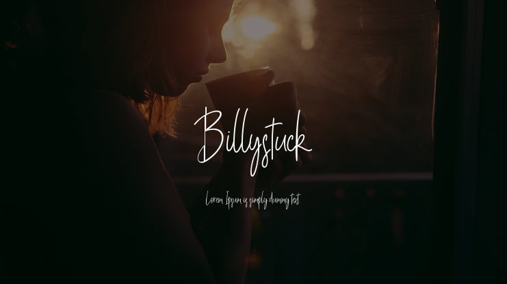 Billystuck Font
