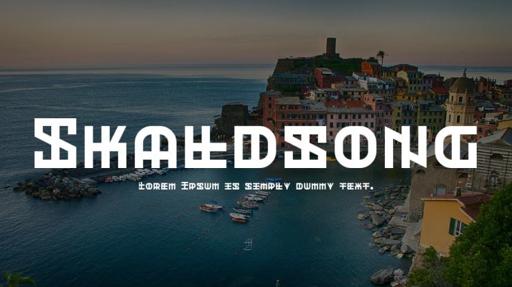 Skaldsong Font