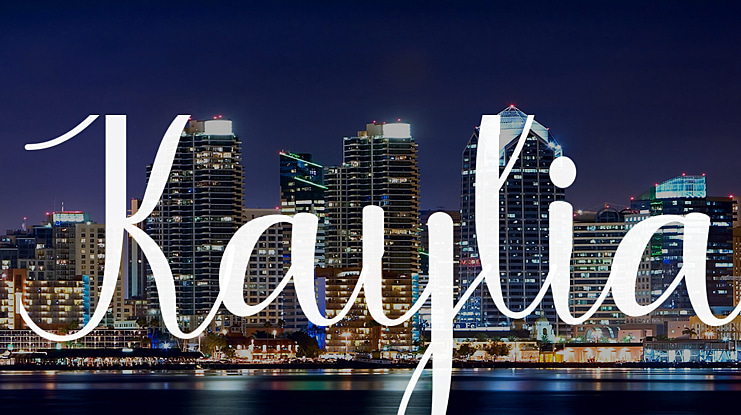 Kaylia Font