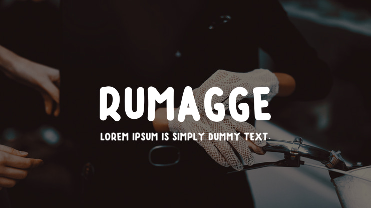 RUMAGGE Font