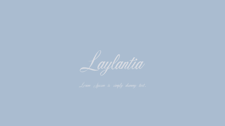 Laylantia Font