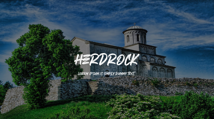 Herdrock Font