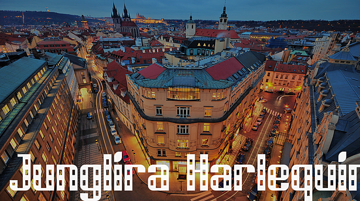 Junglira Harlequin Font Family