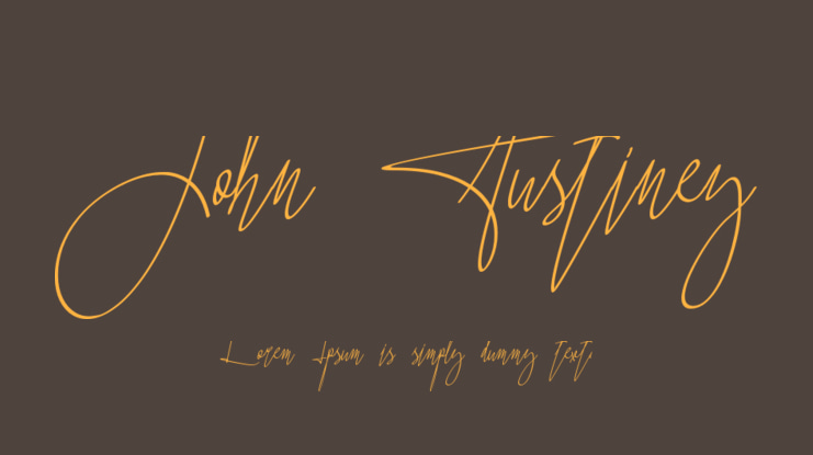 John Austiney Font