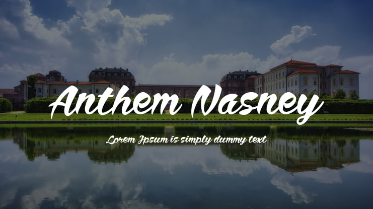 Anthem Nasney Font