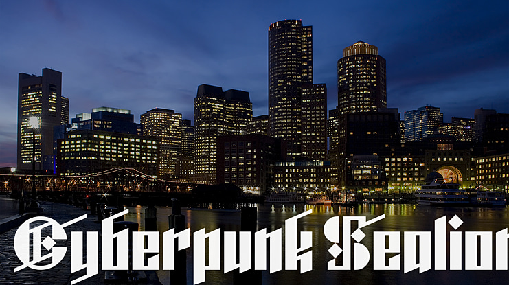 Cyberpunk Sealion Font