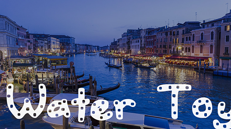 Watertoy Font