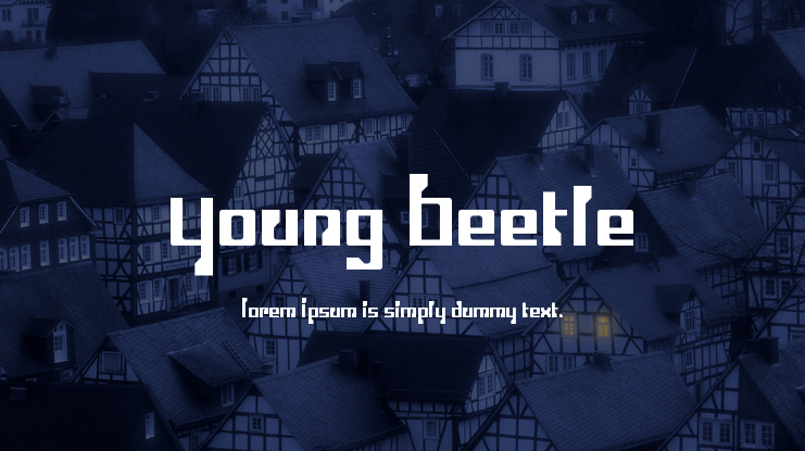 Young Beetle Font