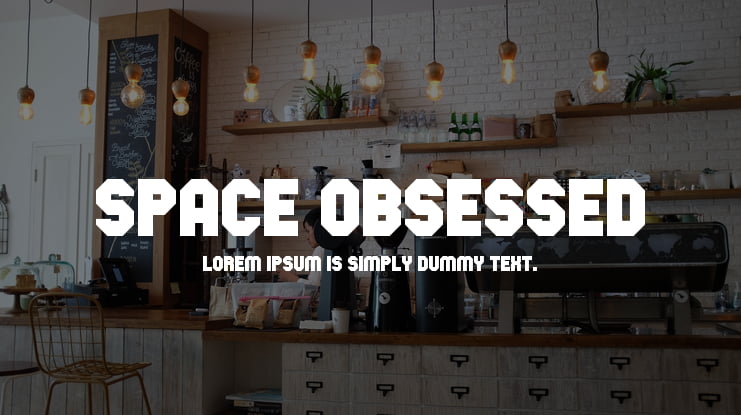 Space Obsessed Font