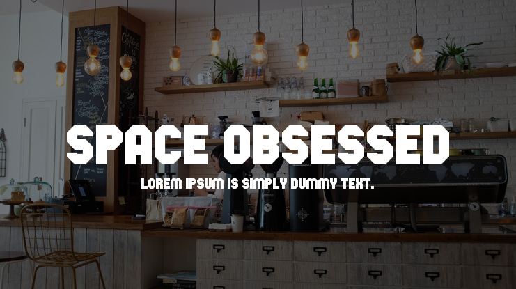 Space Obsessed Font