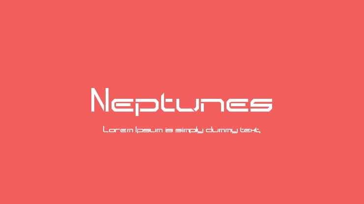 Neptunes Font