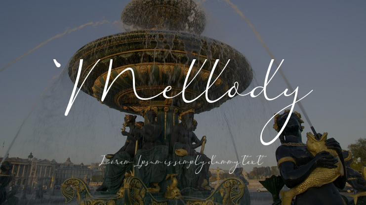 Mellody Font