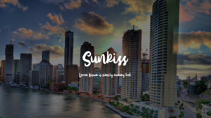 Sunkiss Font