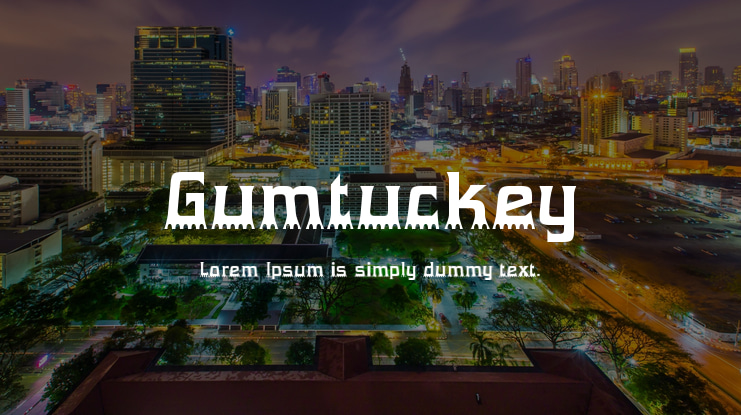 Gumtuckey Font