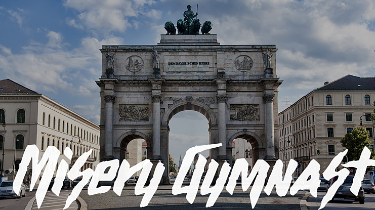Misery Gymnast Font