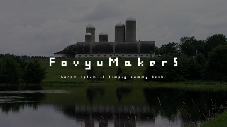 FovyuMakers Font