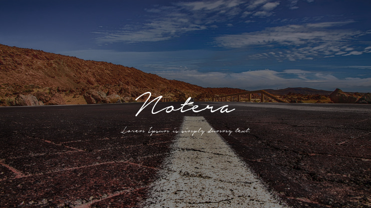 Notera Font