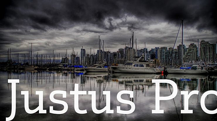 Justus Pro Font Family