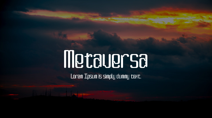 Metaversa Font