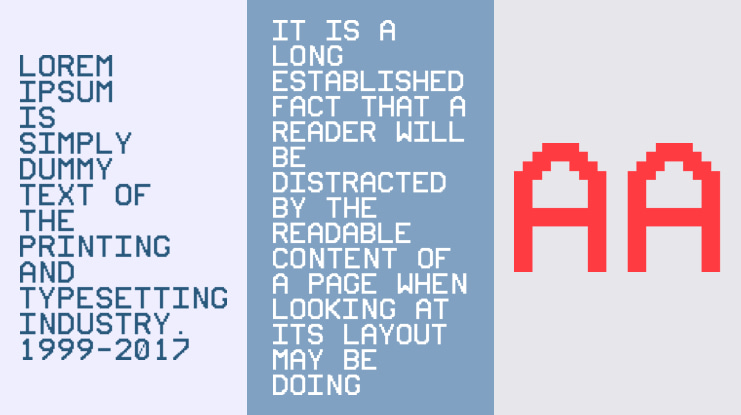 UAV OSD Mono Font Family