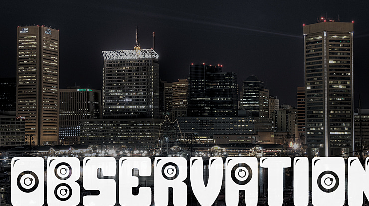 Observation Font Family