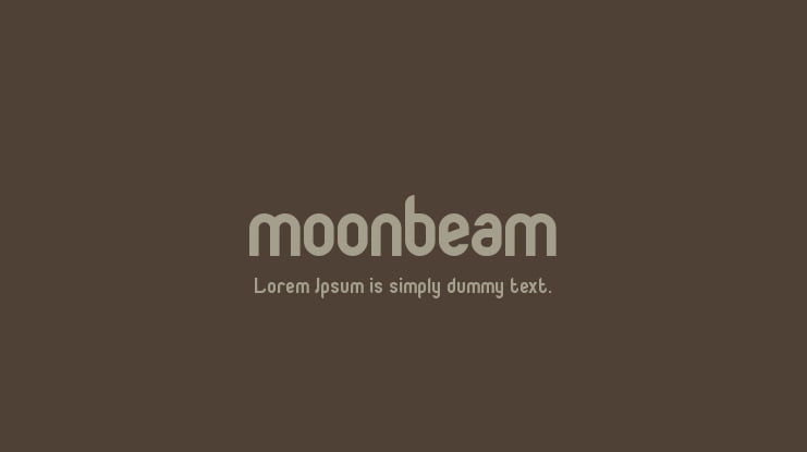 moonbeam Font