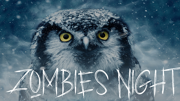 ZOMBIES NIGHT Font